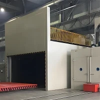 Essiccatore industriale a circolazione d'aria calda